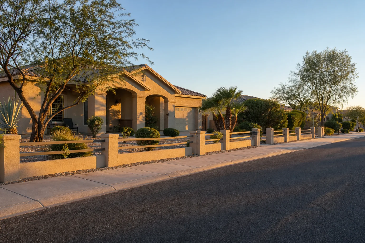 Chandler, Arizona street where a dog bite injury and liability claim occurred